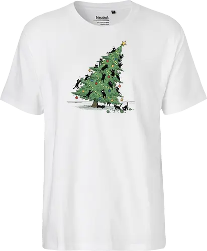 Christmas Tree Cat-astrophe