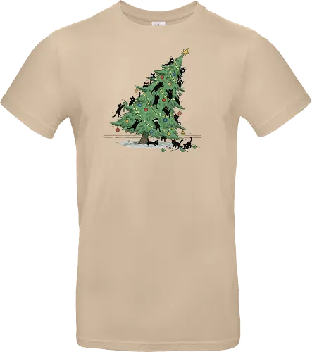 Christmas Tree Cat-astrophe