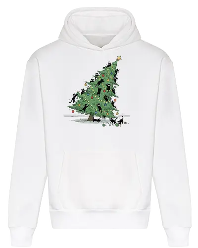 Christmas Tree Cat-astrophe