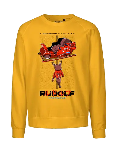 RUDOLF - xmas, merry xmas, akira, anime, japan, japanese, rudolf, reindeer - Fairtrade Sweatshirt