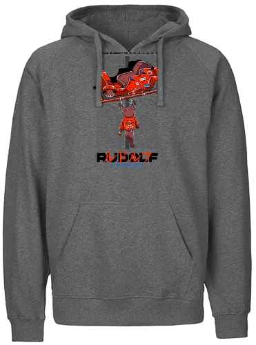 RUDOLF - xmas, merry xmas, akira, anime, japan, japanese, rudolf, reindeer - Fairtrade Hoodie