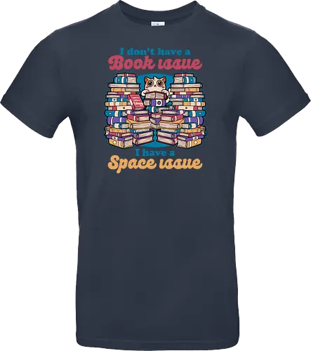 Cat Books Library - Book, Books, Bookworm, Library, Pet, Pets, Adventure, Fantasy, Social Issues, Cat, Cat Owner - Standard T-Shirt