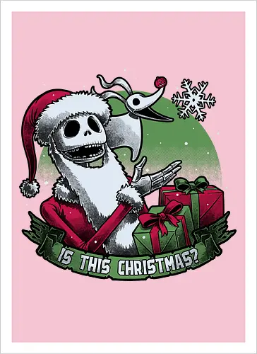Skeleton Christmas Halloween