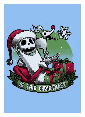 Skeleton Christmas Halloween