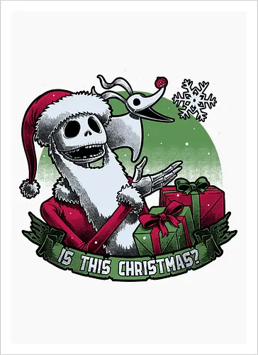 Skeleton Christmas Halloween