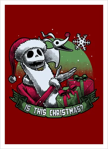 Skeleton Christmas Halloween
