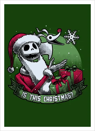 Skeleton Christmas Halloween