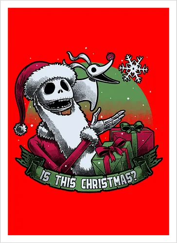 Skeleton Christmas Halloween