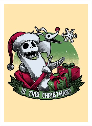 Skeleton Christmas Halloween