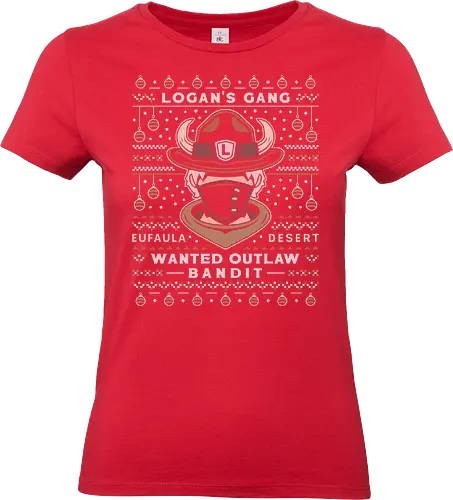 Eufaula Desert Bandit Ugly Sweater - my time at sandrock, my time at portia, indie game, gaming, gamer, video games, fang, farming simulator, rpg, adventure, harvest, sand, wild yakmel, my time at evershine, hazardous ruins - Standard T-Shirt (Women)