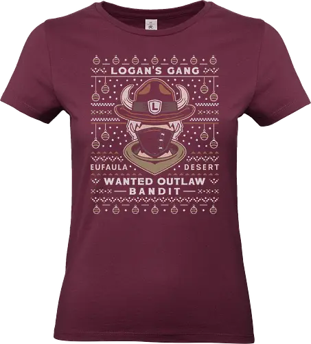 Eufaula Desert Bandit Ugly Sweater - my time at sandrock, my time at portia, indie game, gaming, gamer, video games, fang, farming simulator, rpg, adventure, harvest, sand, wild yakmel, my time at evershine, hazardous ruins - Standard T-Shirt (Women)