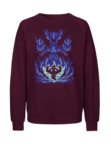 The Ghost Tree Within - Geisterbaum, Gras, Geist, Geistertyp, Baum, tree, phantom, trev, enant, ghost tree, grass, ghost, ghost type, game, video game, techranova, halloween - Fairtrade Sweatshirt
