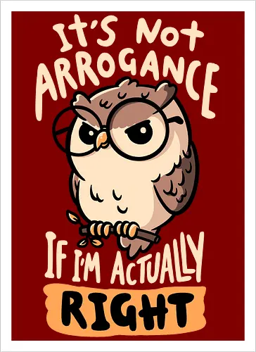 Actually Right Owl