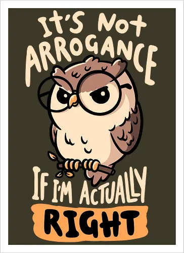 Actually Right Owl