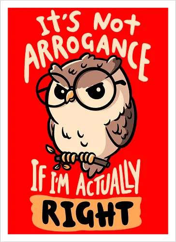 Actually Right Owl