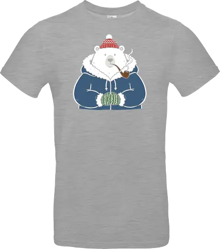 Polar Bear's Winter Smoke