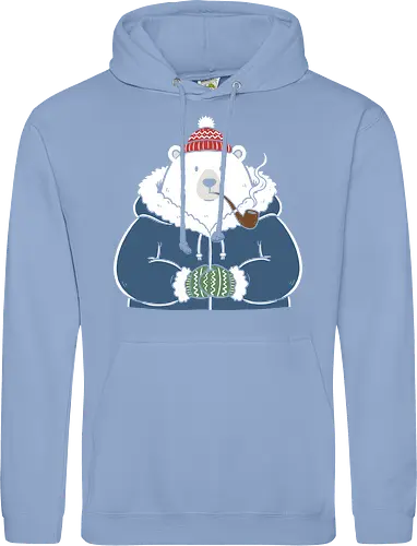 Polar Bear's Winter Smoke