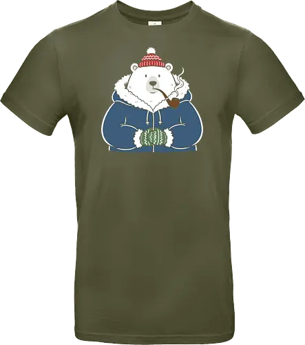 Polar Bear's Winter Smoke