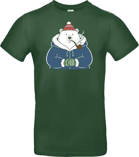 Polar Bear's Winter Smoke