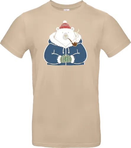 Polar Bear's Winter Smoke