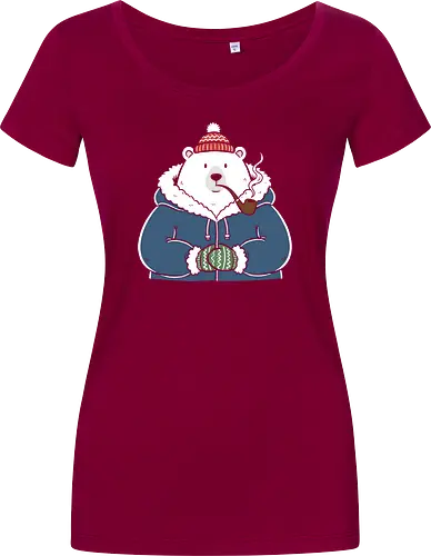 Polar Bear's Winter Smoke