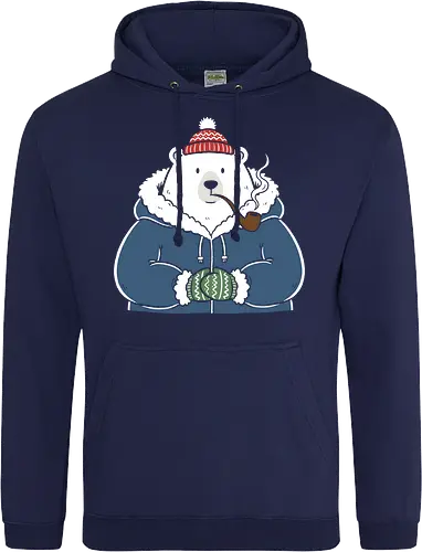 Polar Bear's Winter Smoke