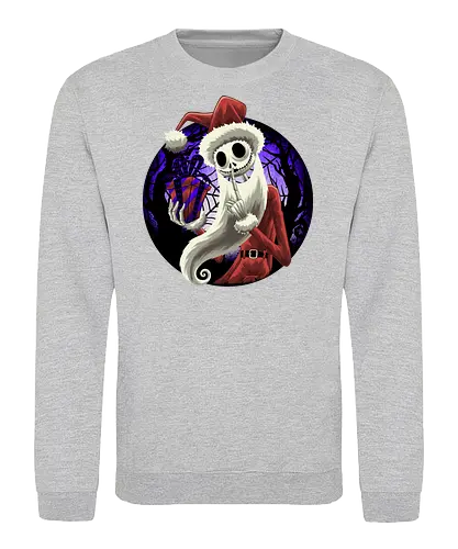 Nightmare Santa - The Nightmare Before Christmas, Jack Skellington, Santa - Sweatshirt