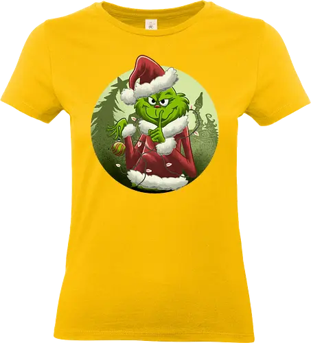 Christmas Stealer - The Grinch, Christmas - Standard T-Shirt (Women)