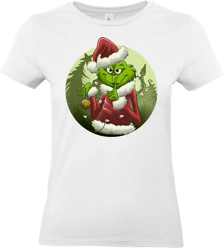 Christmas Stealer - The Grinch, Christmas - Standard T-Shirt (Women)