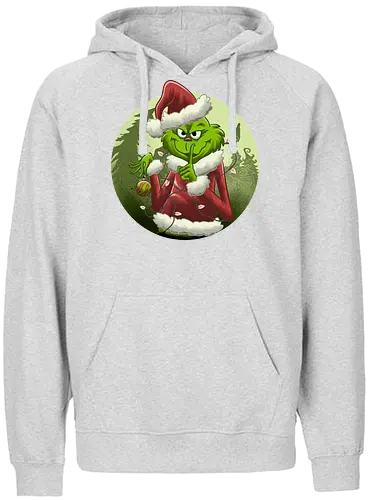 Christmas Stealer - The Grinch, Christmas - Fairtrade Hoodie