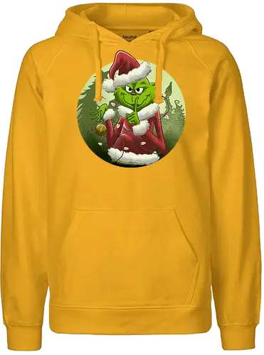 Christmas Stealer - The Grinch, Christmas - Fairtrade Hoodie