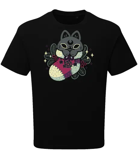 Gothic Cat Christmas Stocking