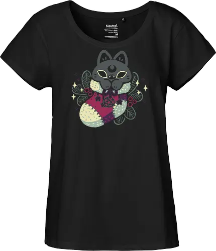 Gothic Cat Christmas Stocking