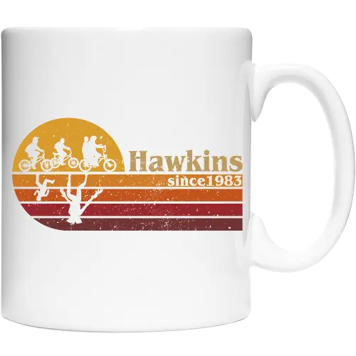Hawkins vintage - vintage, retro, series, hawkins, Strange, 80s, 90s - Cup