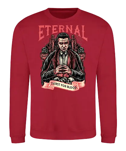 Eternal Thirst - Movie, film, novel, horror, monster, creature, characters, vampire - Sweatshirt