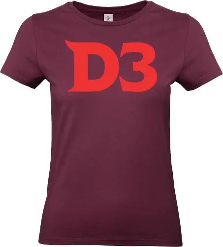 D3 Logo - Standard T-Shirt (Women)