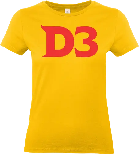 D3 Logo - Standard T-Shirt (Women)