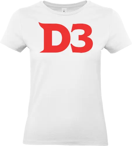 D3 Logo - Standard T-Shirt (Women)