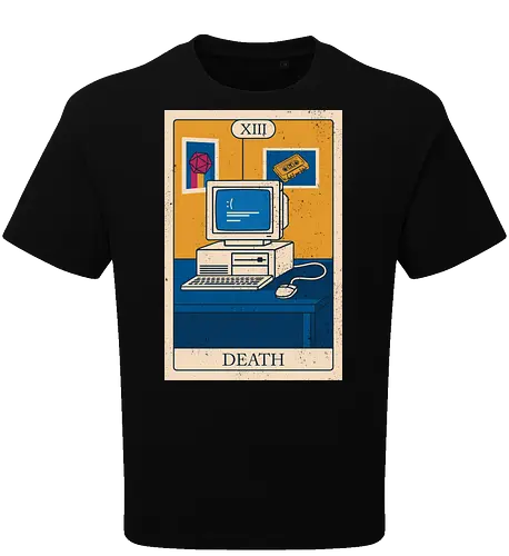 Retro Tech Tarot - Death Card