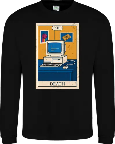 Retro Tech Tarot - Death Card