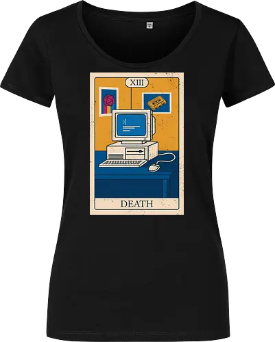 Retro Tech Tarot - Death Card