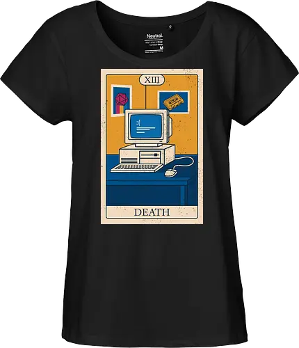 Retro Tech Tarot - Death Card