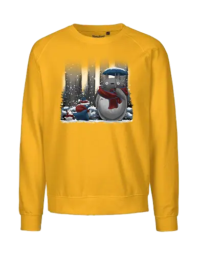 Neighbor In Snow - Anime, famous anime, Winter, Christmas, Snow - Fairtrade Sweatshirt