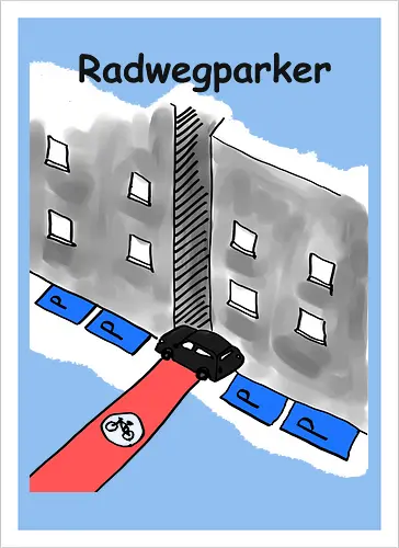 Radwegparker
