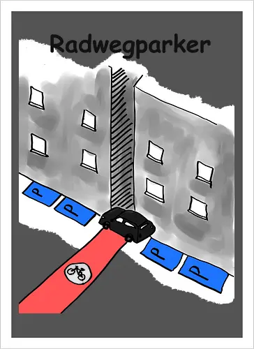 Radwegparker