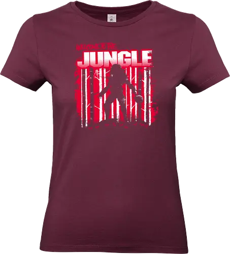 Welcome to the Jungle 87 - Welcome to the Jungle, predator, badlands, 1987, 80s, arnie - Standard T-Shirt (Women)