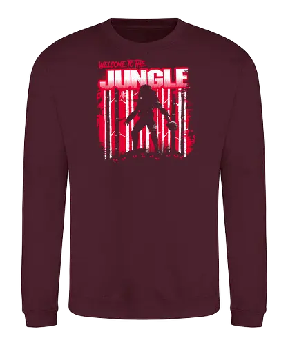 Welcome to the Jungle 87 - Welcome to the Jungle, predator, badlands, 1987, 80s, arnie - Sweatshirt