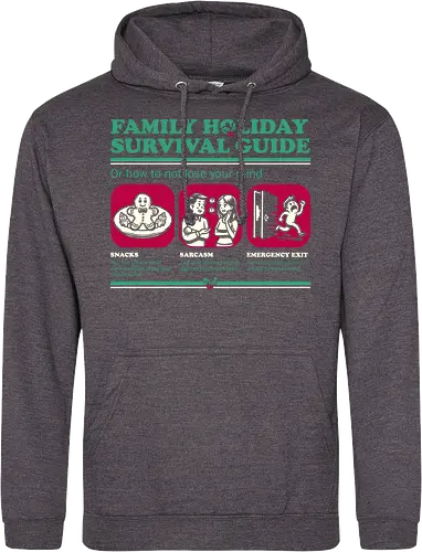 Family Holiday Survival Guide - Ironic Sarcasm Gift