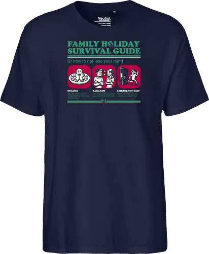 Family Holiday Survival Guide - Ironic Sarcasm Gift