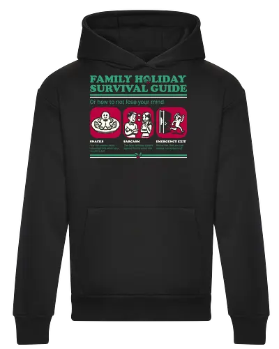 Family Holiday Survival Guide - Ironic Sarcasm Gift